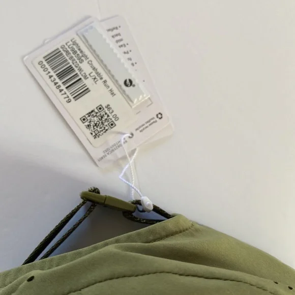 Lululemon Lightweight Crushable Running Hat, Size L/XL, NWT - Picture 10 of 11